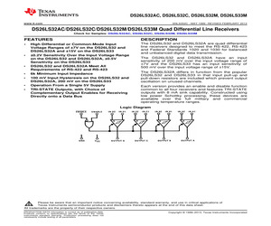 DS26LS32ACMX/NOPB.pdf