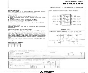 M74LS14P.pdf