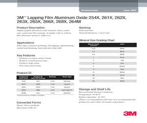 1MIC 3M262X TF SHEET 8.5X11