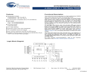 CY7C1041CV33-20ZSXA.pdf