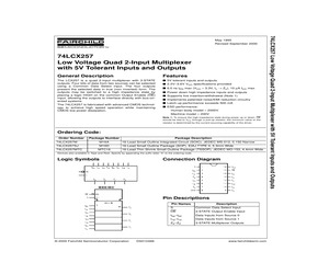 74LCX257MTCX.pdf